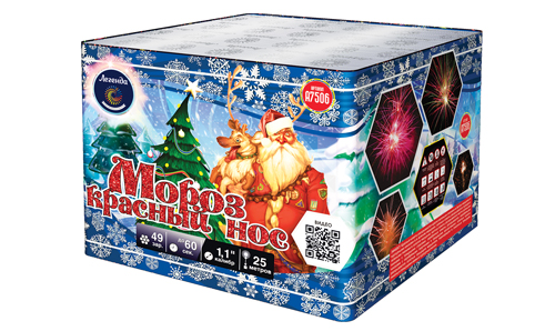  Батарея салютов Мороз Красный Нос  в Кургане