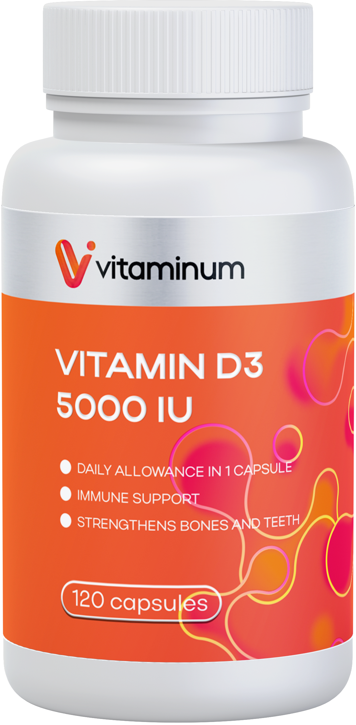  Vitaminum ВИТАМИН Д3 (5000 МЕ) 120 капсул 260 мг  в Кургане